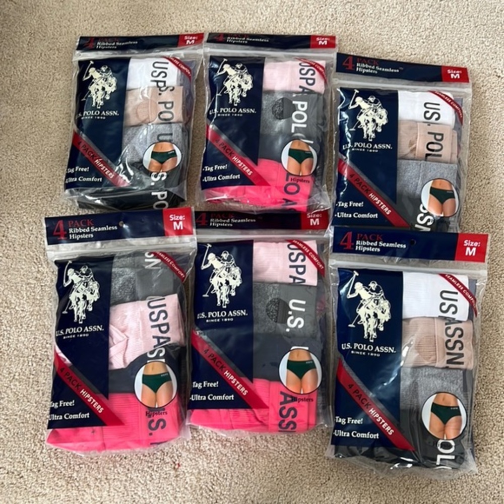 U.S Polo Assn Bundle 6 packs Seamless Underwear